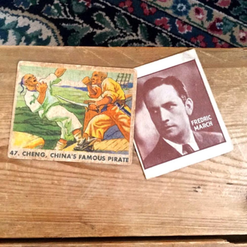 Depression Era Collector Cards (Set of 2)